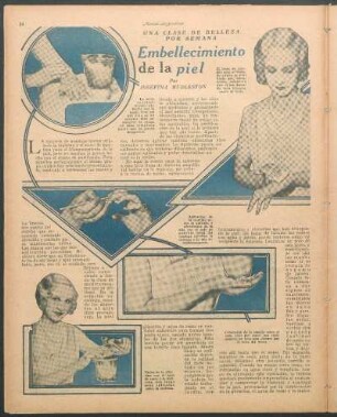 Embellecimiento de la piel : Una clase de beleza por semana