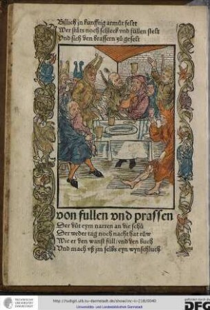 Von fullen und prassen.