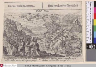 Coruus malum omen; Frid der Tauben Bottschaft [Der Auszug aus der Arche; Noah leaving the ark; Noe quitte l'arche]