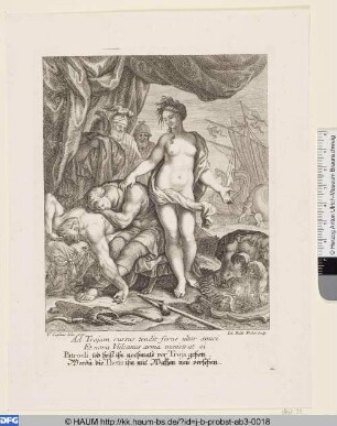 Achilles trauert um Patroclus