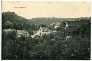 Niederwartha. Blick auf Niederwartha
