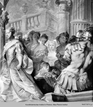 Szenen zur Familiengeschichte der Della Gherardesca : Vermählung des Guelfo Della Gherardesca