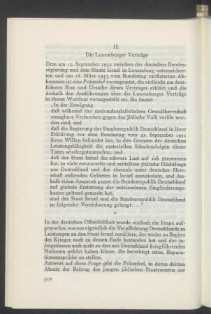 II. Die Luxemburger Verträge