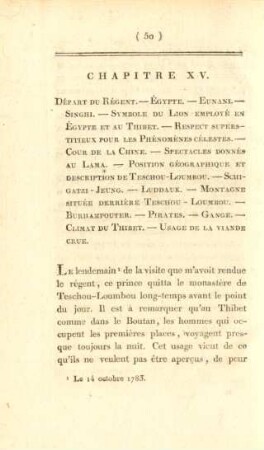 Chapitre XV. Départ du régent. ...