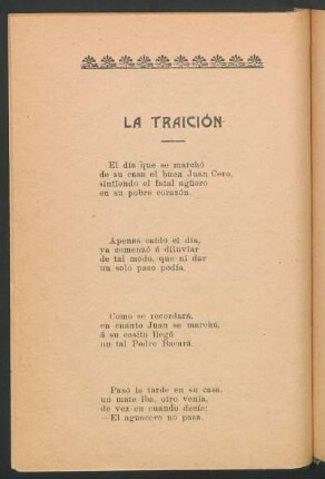 La traición