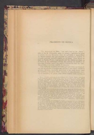 Fragmento de crónica