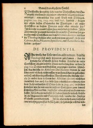 De Providentia.