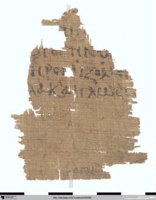 Euripides, Bakchai 198–206, 226–235, 1046–1049, 1053–1054, 1081–1083 und 6 unbekannte Zeilen
