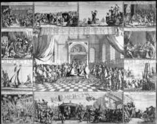 Proklamation und Krönung Wilhelm von Oraniens und Marias II. 1689