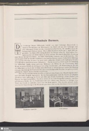 Hilfsschule Barmen
