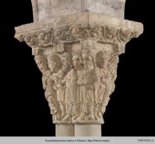 Kapitell mit Szenen der Kreuzigung Christi - E06PP18