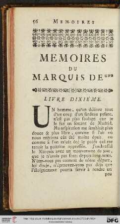Livre dixieme