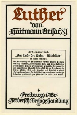 Luther von Hartmann Grisar