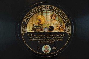 O Liebe, meinem Haß steh' zur Seite : aus "Samson und Dalila" / (Saint-Saens)