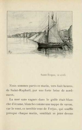Saint-Tropez, 12 avril