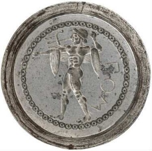 Becker, Carl Wilhelm: Poseidonia (Unterstempel)