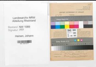 Entnazifizierung Johann Heinen , geb. 13.06.1899 (Polizist)