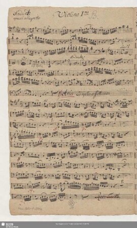 Violino I.mo [No. 2-9]