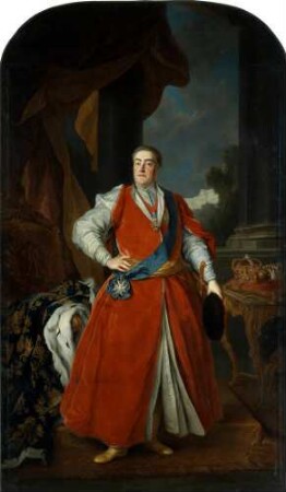 König August III. von Polen (1696–1763) in polnischer Tracht