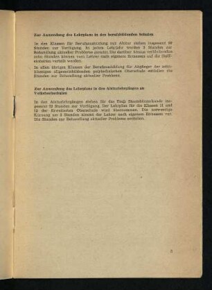 Zur Anwendung des Lehrplans in den ...