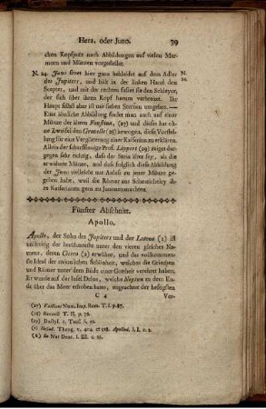 Fünfter Abschnitt. Apolo