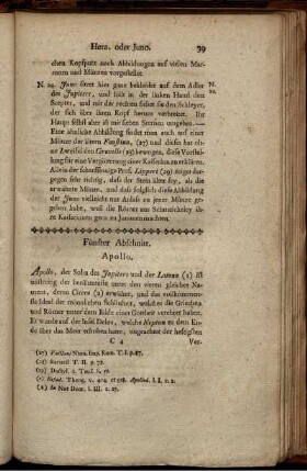 Fünfter Abschnitt. Apolo