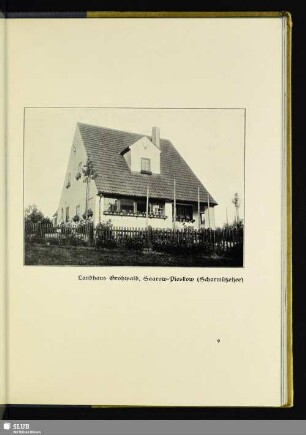 Landhaus Grohwald, Saarow-Pieskow (Scharmützelsee)