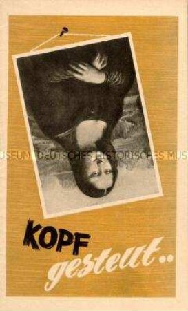 Illustrierte Propagandaschrift der SED zur Niederschlagung des Aufstandes in Ungarn 1956