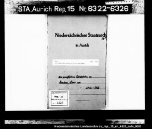 Die preußischen Konsulate in Leer und Emden