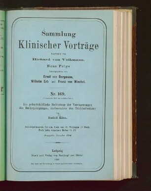 Die geburtshilfliche Bedeutung der Verengerungen des Beckenausganges, insbesondere des Trichterbeckens