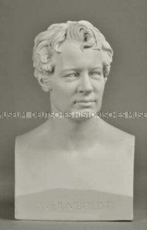 Alexander von Humboldt - verkleinerte Replik einer 1823 in Gips modellierten Büste