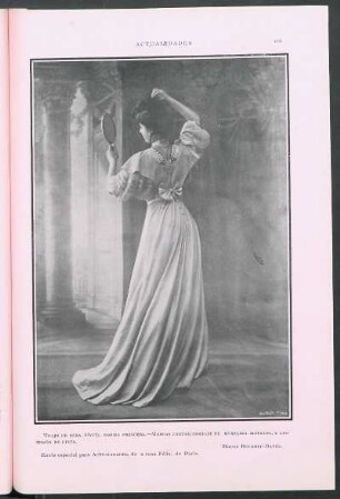 Traje de seda "liberty".