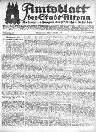 Nummer 13 : Sonnabend, den 28. März 1925