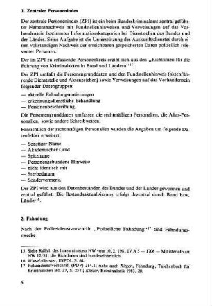 1. Zentraler Personenindex