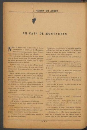 Em casa de Montauban