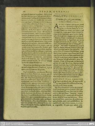 Psalmus CXXXVIII