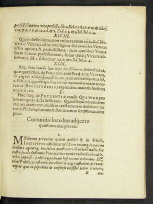 Coronidis loco has adiicere quaestiunculas placuit.