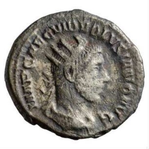 Münze, Antoninian, 253 n. Chr.