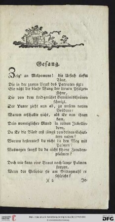 Gesang