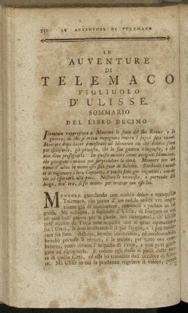 Libro Decimo.