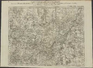 Karte 32: Carte Topographique D'Allemagne : Contenant le Duché de Brabant ...