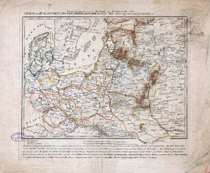 Kriegsschauplatz zwischen Rusland und Frankreich 1812 ; Charte von Rusland, Pohlen, Preussen, Schweden, Dänemark, der Ost See, nebst angränzenden Ländern etc.