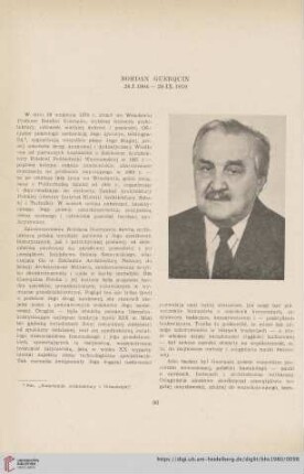Bohdan Guerquin : 26.I.1904-29.IX.1979