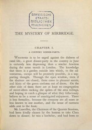 The Mystery of Mirbridge : in two volumes, 2