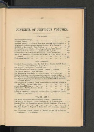 7. Contents of Previous Volumes.
