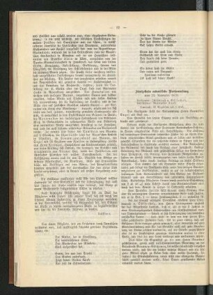 Fünfzehnte ordentliche Versammlung vom 22. November 1879