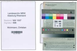 Entnazifizierung Christian Wichmann , geb. 12.01.1897 (Kaufm.Angestellter)