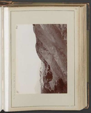 [Huaca del Sol von Süd West von der Huaca selbst gesehen, Panorama 1. Theil, lt. Photoliste Uhle]
