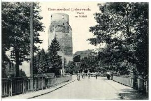 Liebenwerda. Partie am Schloss