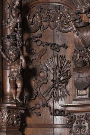 Brügger Freiamt & Brugse Vrije — Renaissancesaal & Schöffensaal — Relief Figur